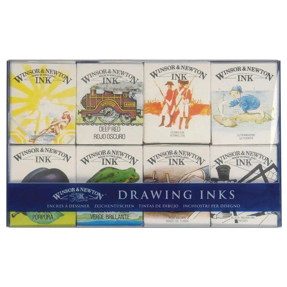 Winsor & Newton Drawing Inks - William Collection Inks Set Winsor & Newton